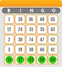 5-line bingo