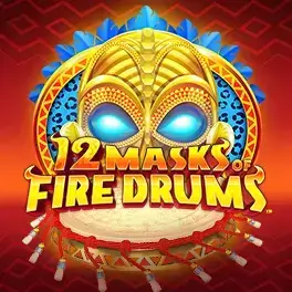 12 masks of fire drums